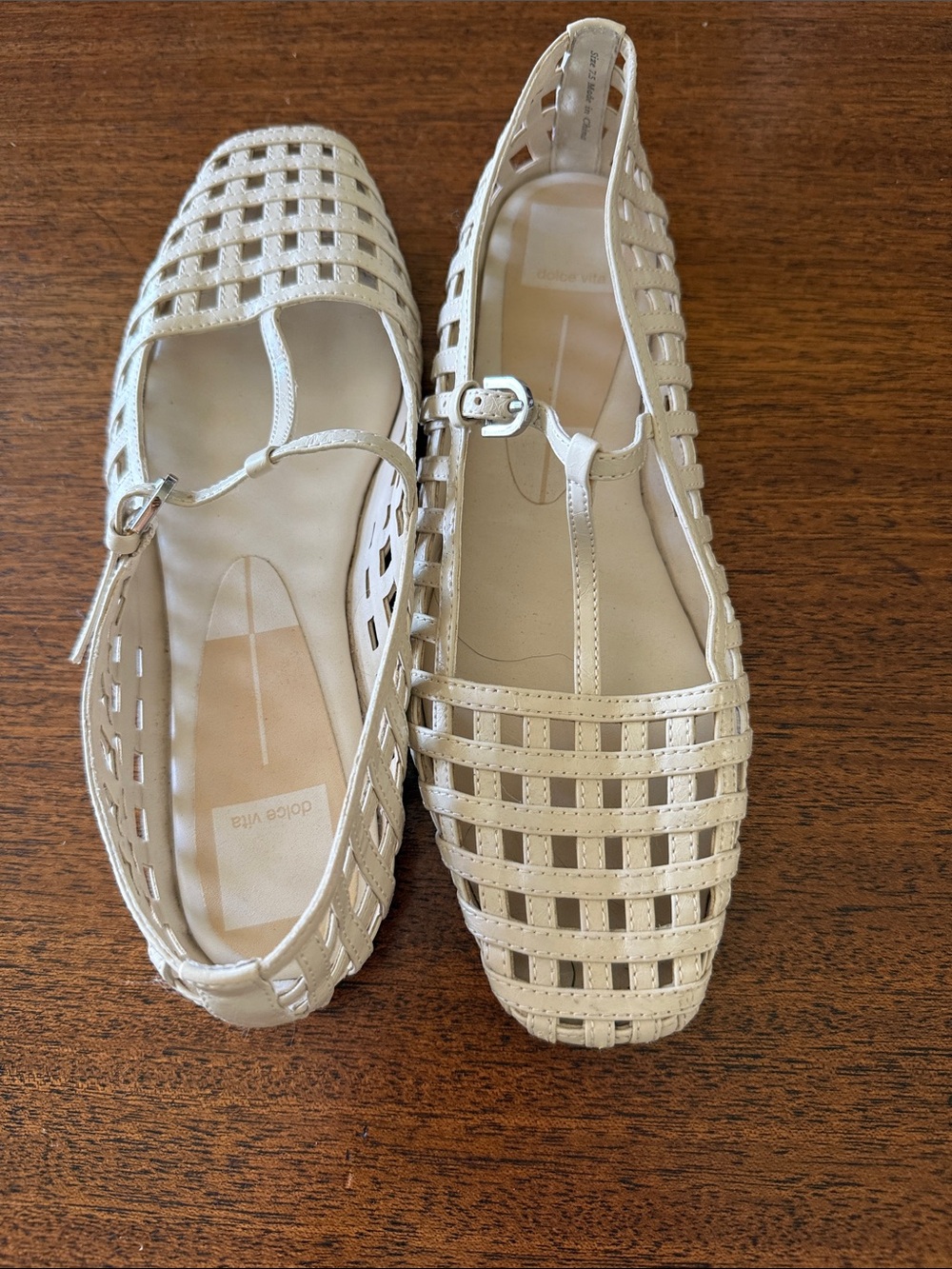 Dolce Vita RAINS - Ankle strap ballet pumps - ivory - Picture 4 of 9